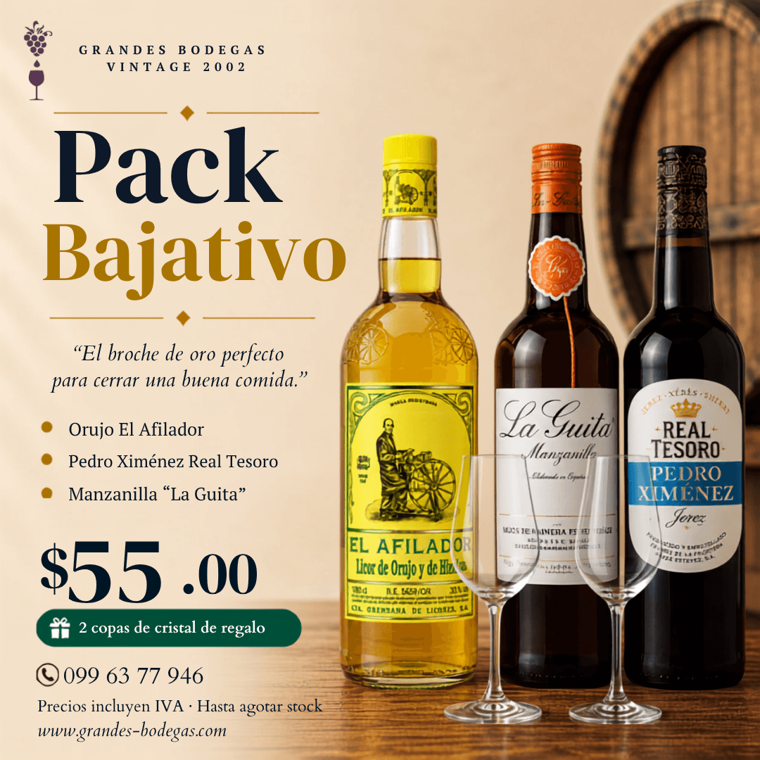 Pack Bajativo